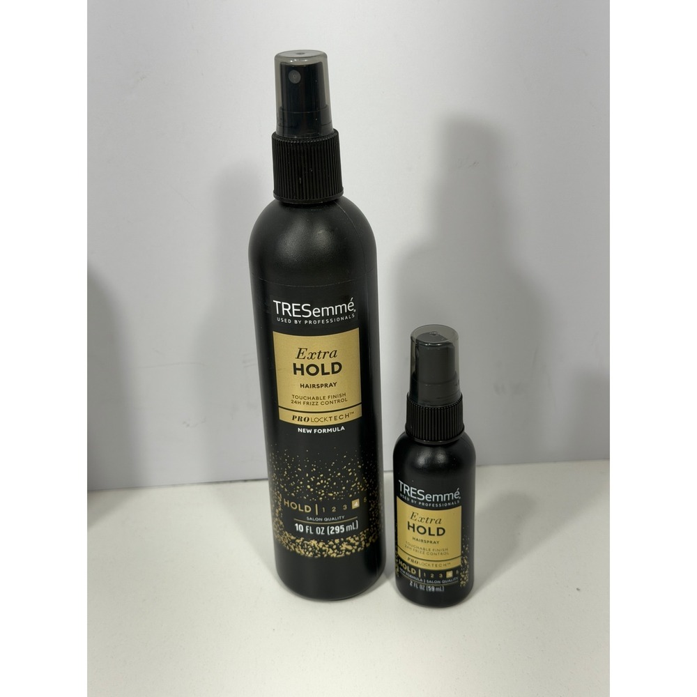 TRESemme Extra Hold Hairspray Set of 2 - 10oz & 2oz Pro Lock Tech Level 4
